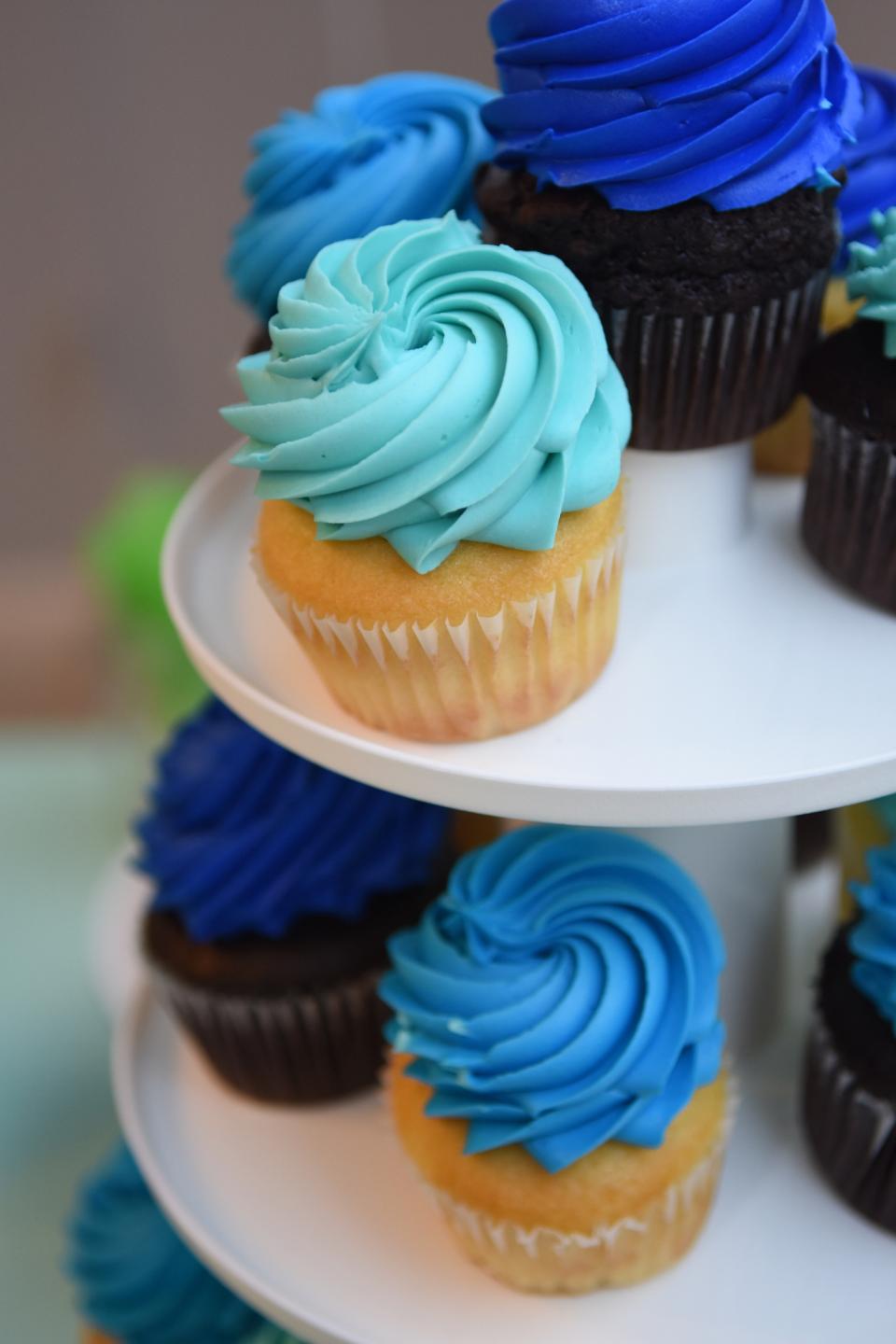 Cupcakes for 1st birthday party