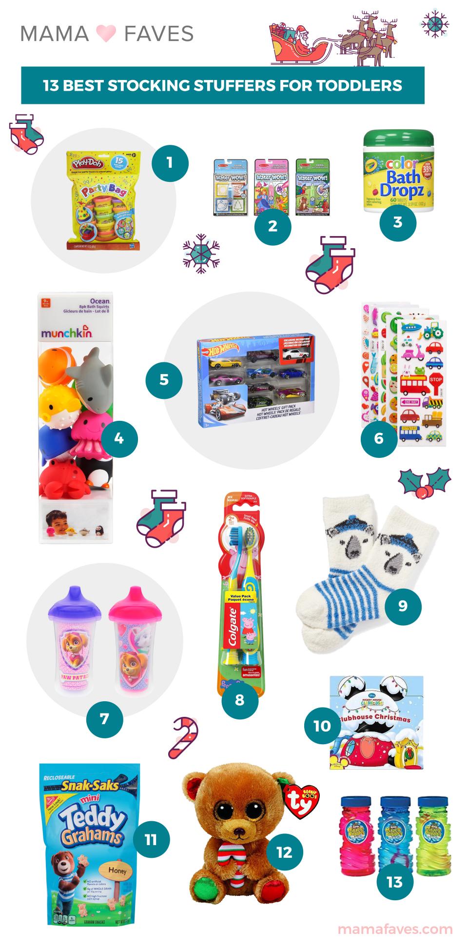 best stocking stuffers for toddlers