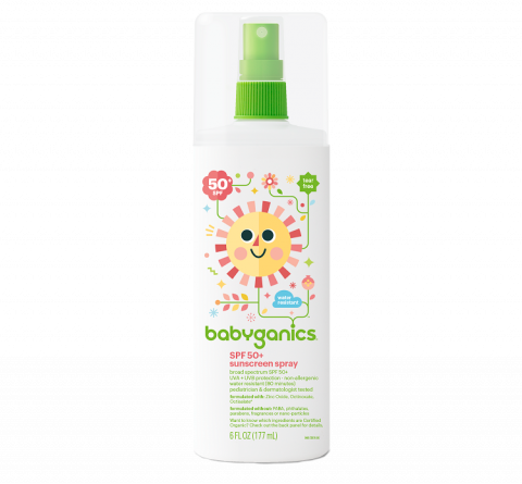 Babyganics spf 50 store spray